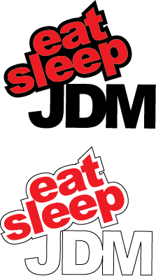 CS029 EAT SLEEP JDM